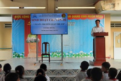 Tuyên truyền “Luật trẻ em và quyền tham gia của trẻ”